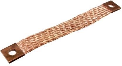 2mm) The Copper Braid with Pipe Bond is Customized Design and we manufacture as per Customers Specification depending on their Current