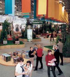 The Hungarian National Tourist Office presented the country's tourism attractions in the framework of a new concept at the Travel Exhibition ('Utazás') organized between 18th and 21st March, 2004.