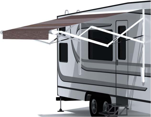 OWNER'S MANUAL ECLIPSE 12V MOTORIZED AWNING RV with Carefree s Direct Response TM Auto-Retract System Before operating the awning, carefully review the Owner's Manual.