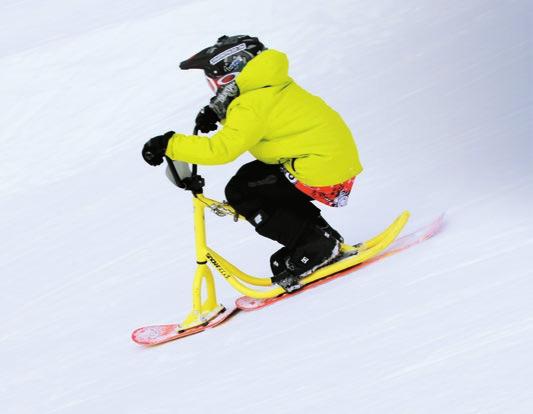 Tandemski is also suitable for non-skiers who want to get out on the piste and build fun, snowy memories with family and