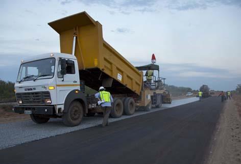 construction of 56km of a main linked road Road N221 II e III (Mozambique)
