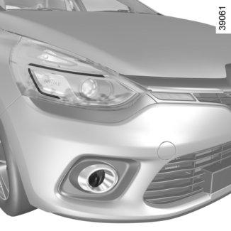 PREDNJI FAROVI: zamjena žarulja (4/4) Dodatni farovi Ako svoje vozilo želite opremiti svjetlima za maglu, potražite savjet Predstavnika marke.