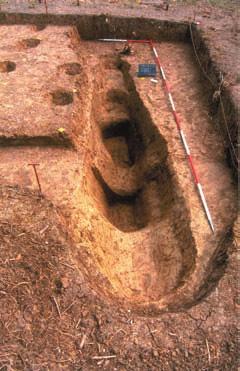 A settlement of the Sopot Culutre has been revealed, with some pit features from other periods (Bronze Age, Middle Age).