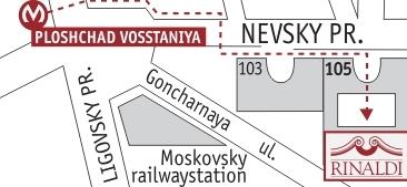 Unfortunately the only map marking the Hotel Idillia is in Russian script a number of websites with maps, including map of the metro are listed at the end of this information sheet Arriving in Russia