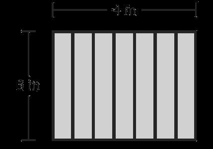 M041152 M04-08 Plocha plota Patrik má natrieť jednu stranu plota. Plot je dlhý 4 m a vysoký 3 m. Akú veľkú plochu musí Patrik natrieť?