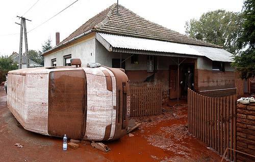 Redsludge Accident Hungary A large amount of