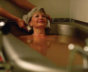 14 SPA TREATMENT PRINCIPLES Natural springs with a higher content of sulphates and other minerals are located in Mariánské Lázně. Namely they are Cross Spring and Ferdinand Spring.