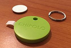 6.1 Chipolo (uspešna) Chipolo je pripomoček pri iskanju predmetov s pomočjo tehnologije Bluetooth 4.0, ki ga povežemo s telefonom.
