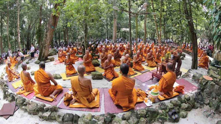 Here, at Suan Mokh, Buddhadasa took reformed approach to Buddhism that focused on connecting to nature and the inner world of the mind, and inspired many acolytes.