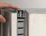 Lateral springs system which allows adaptation inside drawers.