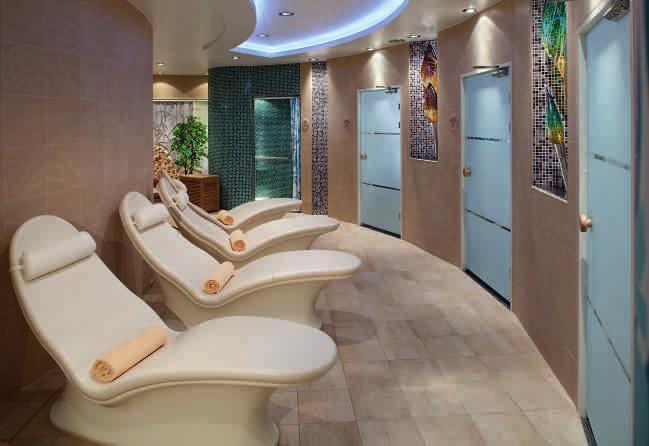 WELLNESS Thermal suite, Allure of the Seas.