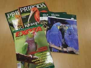 We also began with subscription to several breeders magazines. Some journals provide us the foreign zoos. Fungovanie knižnice v košickej ZOO v tom pravom slova zmysle siaha len do roku 2008.