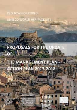 68 Qyteti i Vjetër i Korfuzit, zona e Trashëgimisë Botërore të UNESCO-s, Propozimet për përditësim të Planit të menaxhimit Plani i