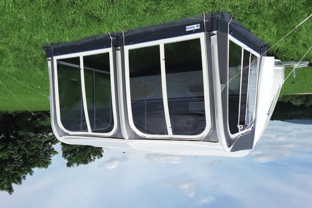 KNAUS AIR TRAVELINO awning The revolution in caravaning - now with the WIGO Air Travelino awning.