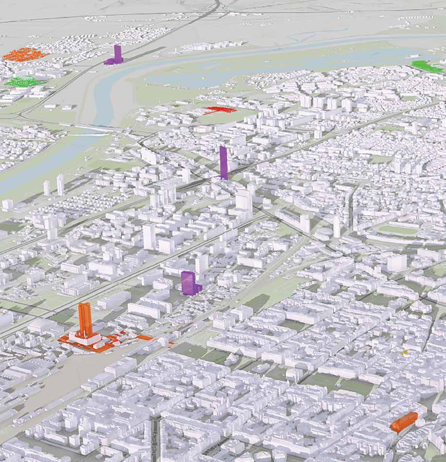 HR ZG3D 01 Projekt zg3d Prostorne informacije i istraživanja DIGITALNI 3D MODELI GRADOVA već se duže vrijeme upotrebljavaju kao alat u radu gradskih uprava naprednih europskih gradova kao što su Beč