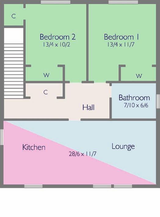 Bedroom One 13 4 X 11 7
