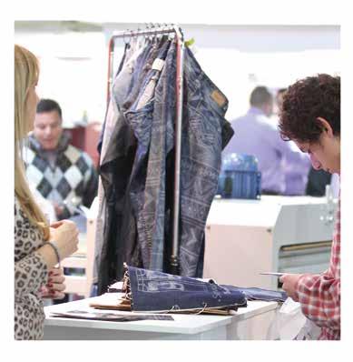 exhibitors present the whole offer of the textile and clothing manufacturing industry, from yarn to clothing.