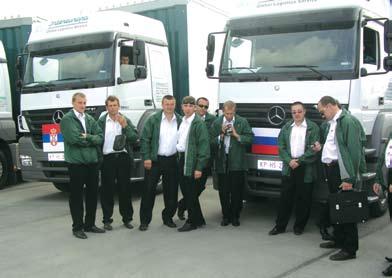 12 Novi tovornjaki 70 tovornjakov za sedem držav Koncern Intereuropa je 26.