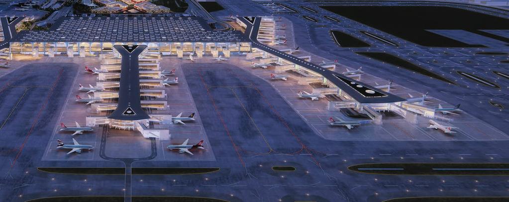 41 ISTANBUL AIRPORT FACTS & FIGURES Istanbul New Airport, which is 97% complete, represents the largest infrastructure project in the history of the Turkish Republic and will break ground in many