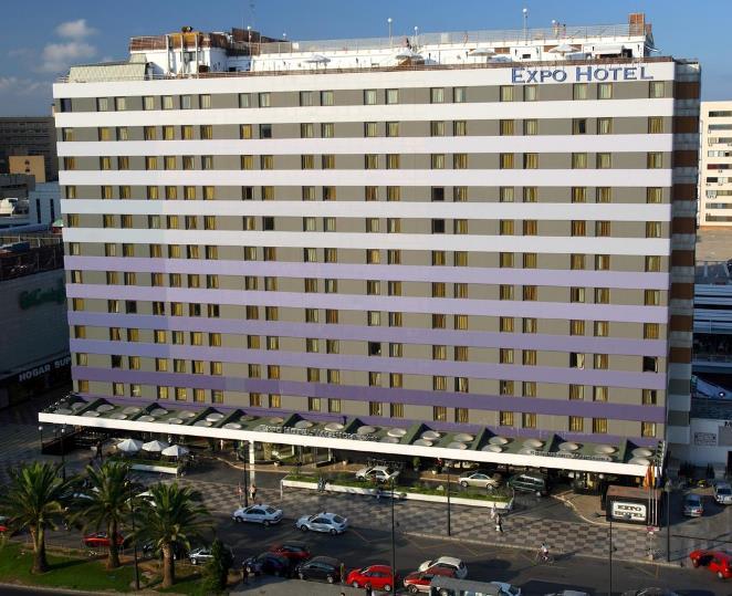 EXPO HOTEL 3* The Expo Hotel 3* has a privileged location.