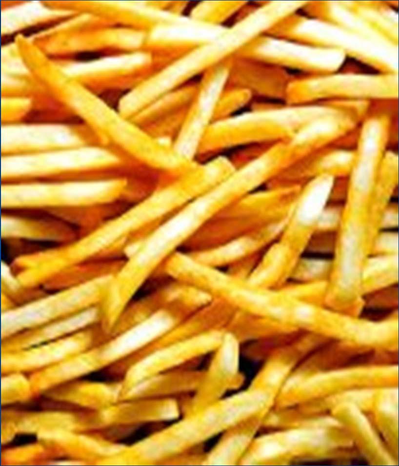 ..and once more: Facts and figures 305 ton French fries more than 1.