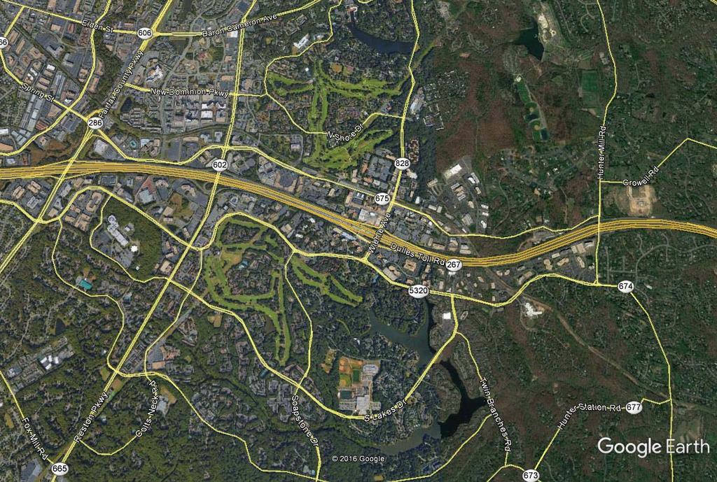 Area Map Reston EastPointe 1191 Sunset Hill Road, Reston, VA 219 Reston Town Center Plaza America South Lake