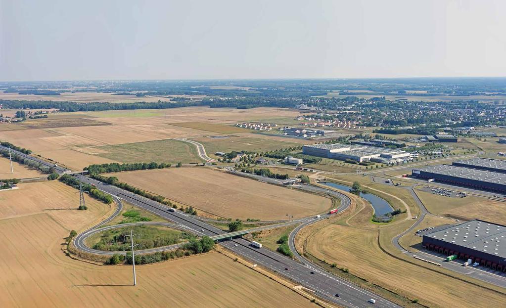 CONNECTED Mountpark Orléans is ideally located for national and international logistics.