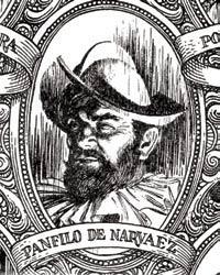 In 1528, a new expedition led by Pánfilo de Narváez, better know as the unlucky explorer, was sent to North America.