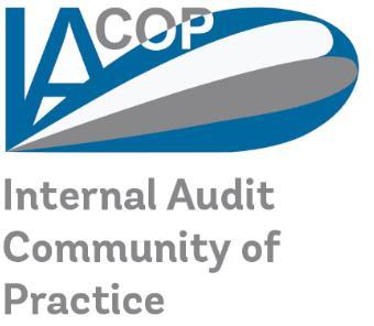 INFO LETTER PEMPAL Internal Audit Community of Practice (IACOP) Meetings of the Audit in Practice Working Group (AiP WG) and the Internal Control Working Group (ICWG) March 29-31, 2016 Location: