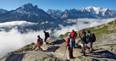 Each day there s a choice of walks, ranging from shorter strolls for little legs, to longer routes and famous summits that are ideal for active teenagers.