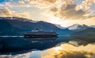 The most iconic destinations all share qualities that fit the Cunard brand values such as history,