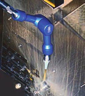The Vari HP Cool Arm can be fitted with three different sizes of nozzles which will deliver