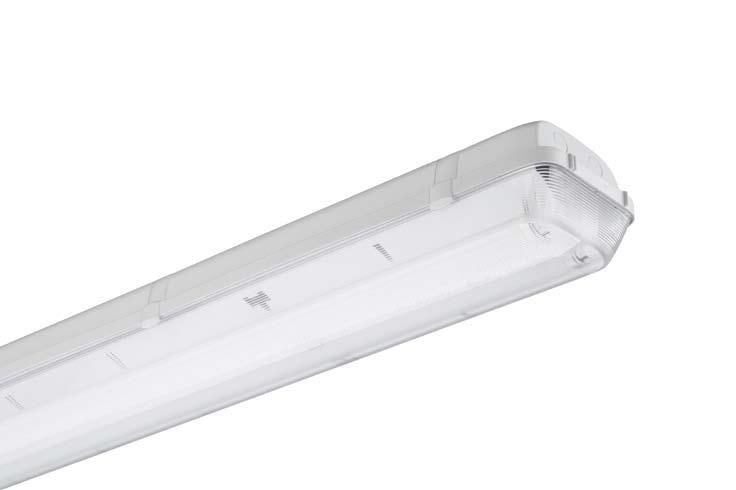 A new, highly durable IP65 luminaire for use in wet and dusty environments, where reliability and peace of mind are important AquaForce II is a cost effective range of highly durable IP65 fluorescent
