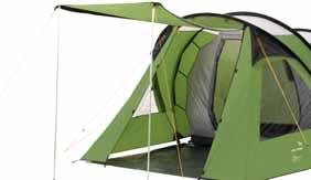 EXPLORER 36 GALAXY 300 Front door opening/canopy Rear vent can be opened A very compact pack size and yet roomy tent ideal for couples or younger families looking for an affordable tent offering