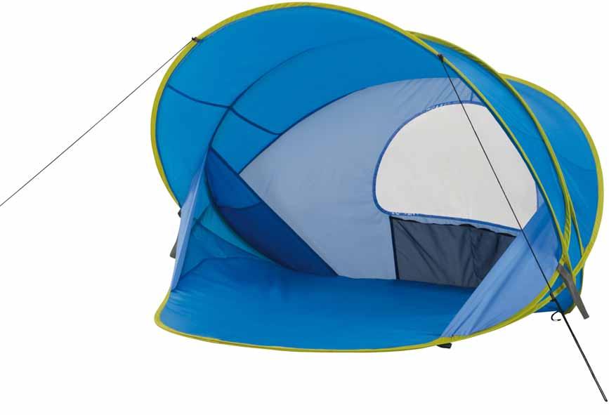 OCEAN 53 SUMMER A funky and functional, pop up shelter that sets up in seconds. Lightweight with a small pack size the Ocean is ideal for use on the beach, in the garden or at a festival.
