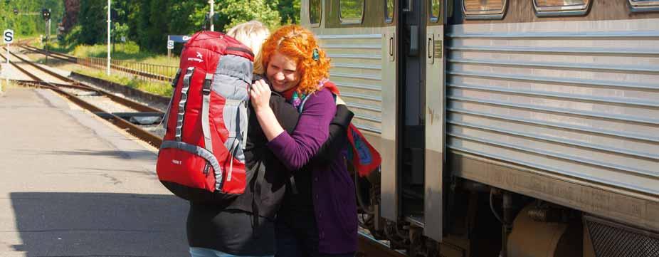 RUCSACS AND DAYSACS 88 Whether commuting on a train, doing the school run or travelling across Europe, there is now an Easy Camp rucsac that is suitable.