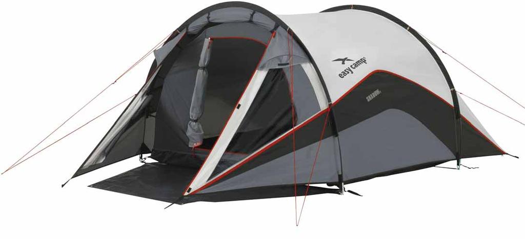 GO 8 SHADOW 200 Ventilation A compact and lightweight tunnel tent with exceptional internal space.