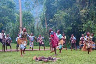 Embark on a community walk through the local villages surrounding Bwindi Impenetrable Forest.