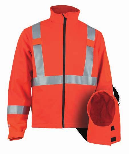 balaclava design provides on-demand facial protection and warmth» Close-fitting hood design offers over-the-hood hard hat fit without restricting peripheral vision» Drop-tail rear hem and extra-long