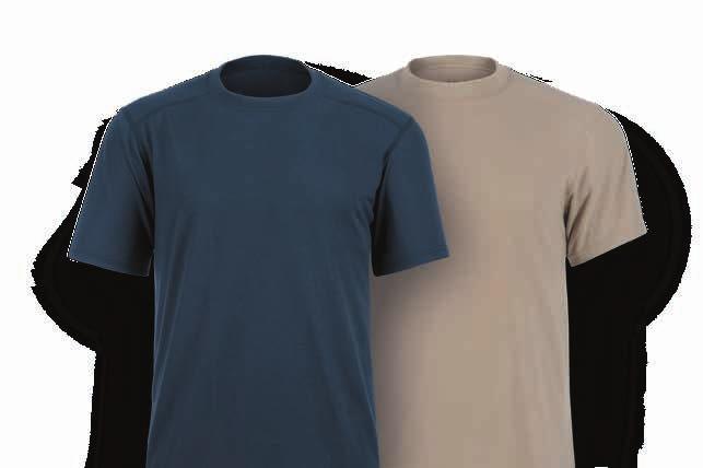 PRO DRY CAT 1 LONG SLEEVE SHIRT MENS» Inherently fire-resistant» Tri-fiber fabric that delivers superior, always permanent moisture management» True-Flat high-density seams and tagless garment