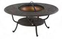 FIRE PIT TABLES CHATEAU 48 ROUND FIRE