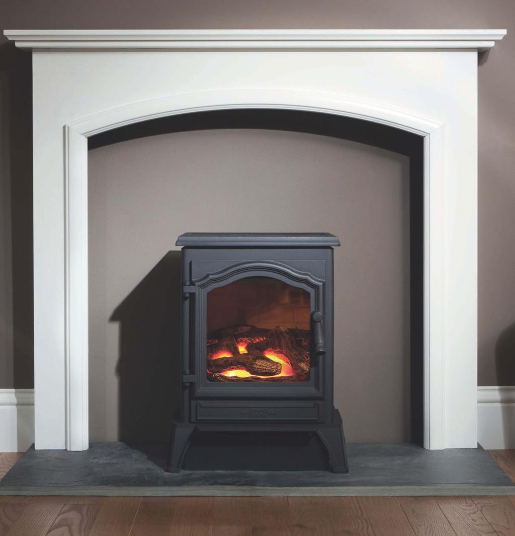 FLUELESS GAS 500 VISTA Black Gold Bronze Ash White Ruby Iron Grey ESSE FG500 VISTA SPECIFICATIONS The FG500 Vista offers the same welcoming warmth and brightness as a woodburning stove, without the