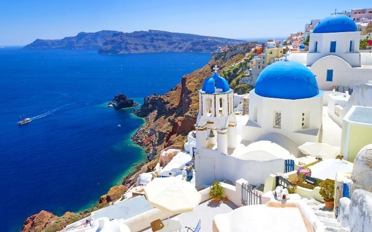 Oct. 11 This morning we will be transferred to the ferry terminal for our late morning ferry to the spectacular island of Santorini.
