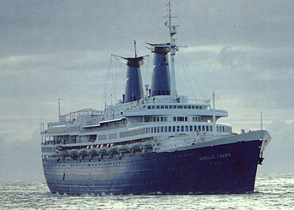 Achille Lauro The Achille Lauro, a cruise liner taken over by 4 Palestine Liberation Front (PLF) terrorists in the