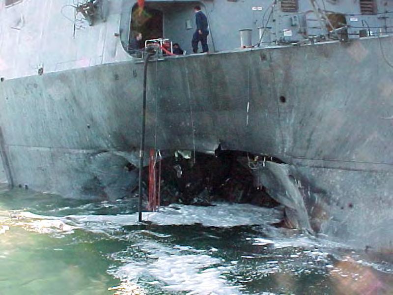 USS COLE Aden 2000 While Western defence expenditure and investment in sophisticated weaponry grew, it was