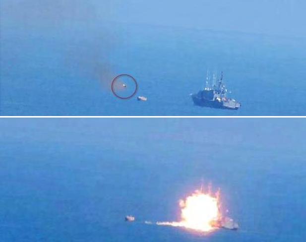 Egyptian Naval Vessels attacked November 2014 ISIS conduct an attack against an