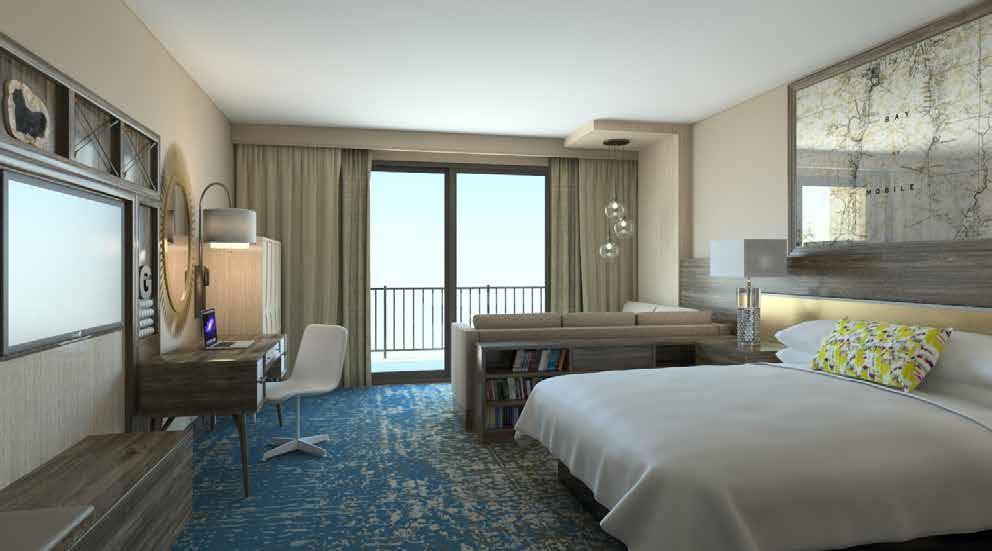 GUESTROOMS Blissful, airy and well-appointed, each guestroom and suite beautifully blends