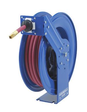 See page 22 for coector hose. Coxreels offer high performace i a very compact ad lightweight had crak or sprig drive hose reel.