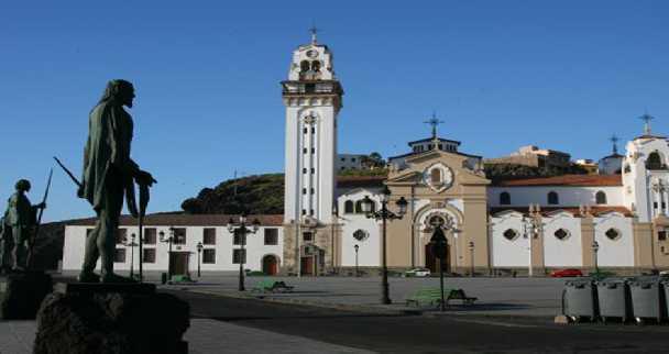 Candelaria, also Villa Mariana de Candelaria, is a municipality and city in the eastern part of the island of Tenerife in the Province of Santa Cruz de Tenerife, in the Canary Islands, Spain.