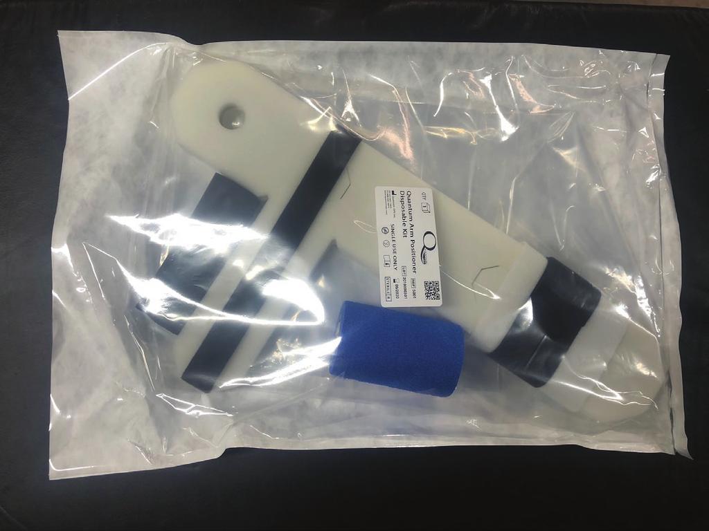 Packaged Arm Positioner Disposable Kit 1.4. Basic Description 1.4.1. Use in accordance with intended purpose - This product is a Class I medical device and is intended for use in human patients only.